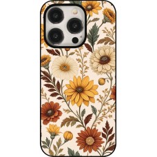 Coque iPhone 15 Pro - Autumn 25 Flower pattern