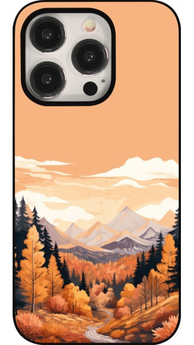 Coque iPhone 15 Pro - Autumn 25 Mountains