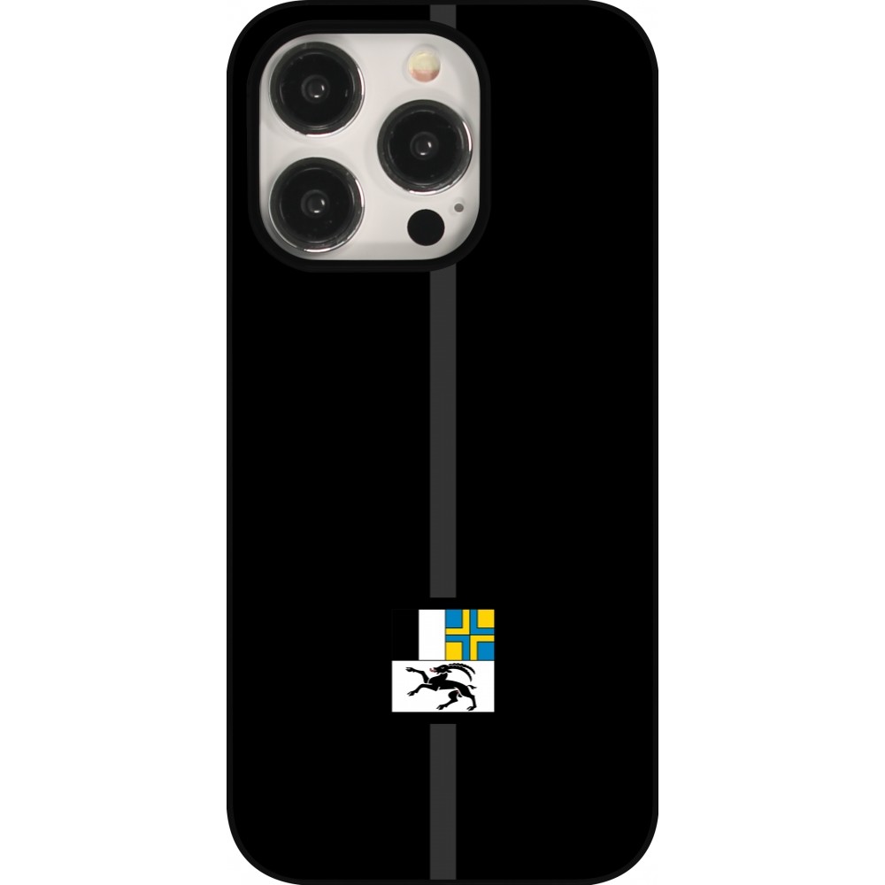 Coque iPhone 15 Pro - Canton GR noir