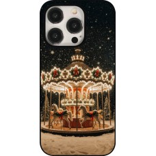 Coque iPhone 15 Pro - Christmas 25 Carousel