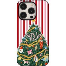 Coque iPhone 15 Pro - Christmas 25 Happy Holiday