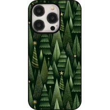 Coque iPhone 15 Pro - Christmas 25 Pattern Xmas Tree