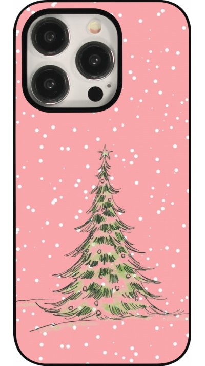 Coque iPhone 15 Pro - Christmas 25 Pink Tree