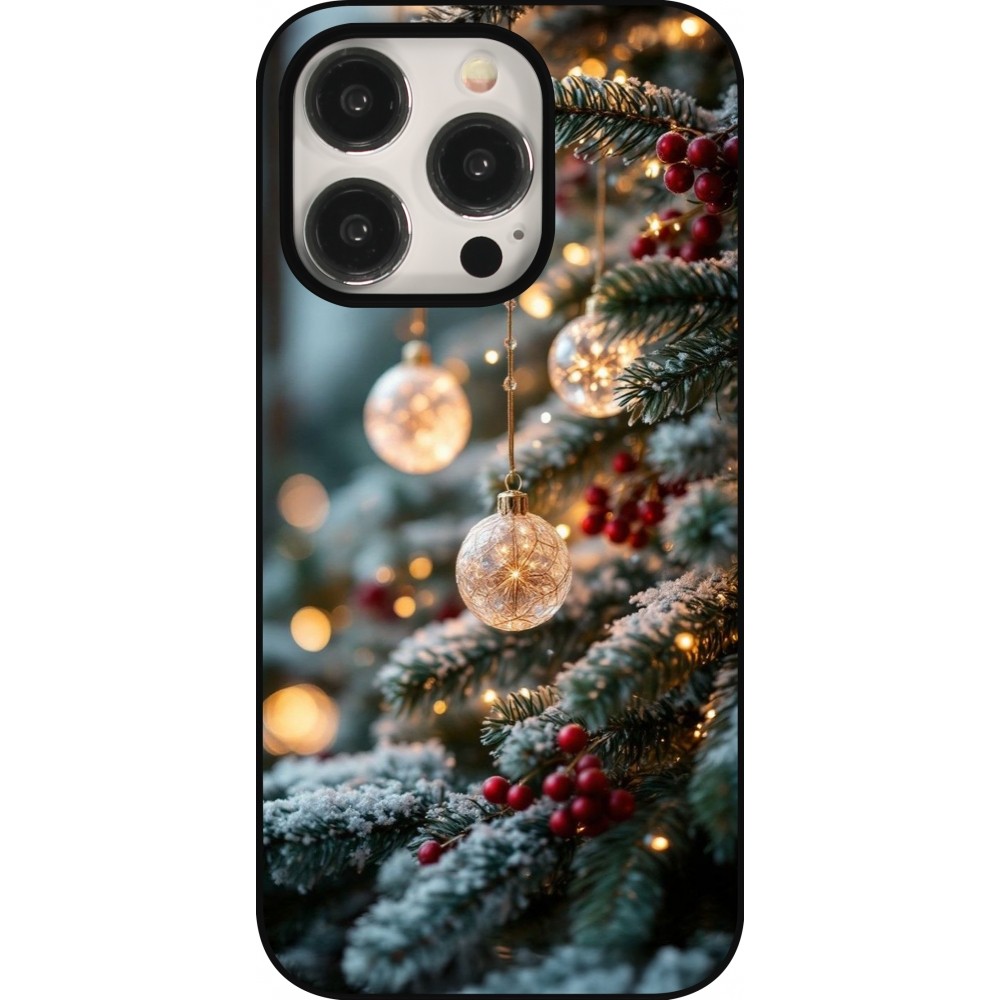 Coque iPhone 15 Pro - Christmas 25 Xmas Decorated Tree