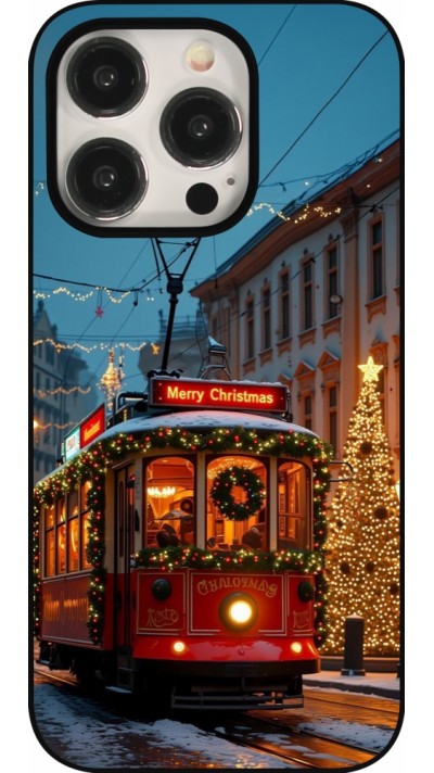 Coque iPhone 15 Pro - Christmas 25 Xmas Train