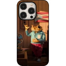 Coque iPhone 15 Pro - Dancing frog DTMF