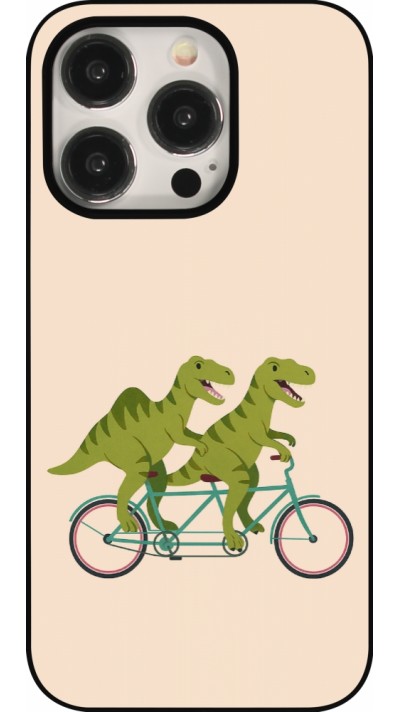 Coque iPhone 15 Pro - Dinosaurs on bikes 2026