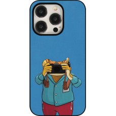 Coque iPhone 15 Pro - Frog with camera DTMF