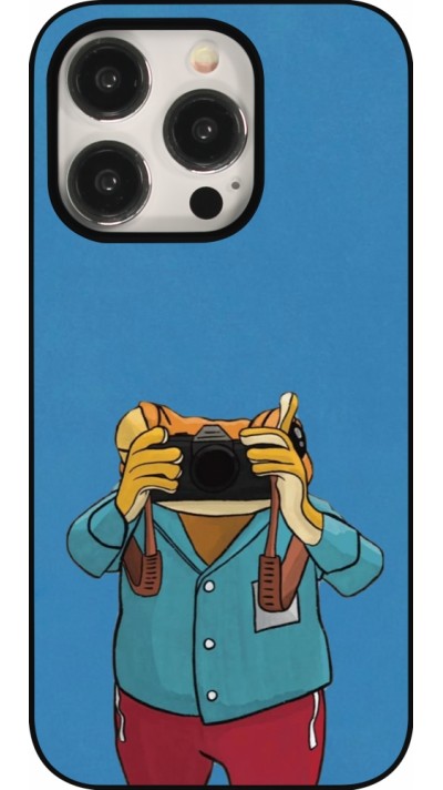 Coque iPhone 15 Pro - Frog with camera DTMF