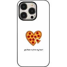 Coque iPhone 15 Pro - Saint Valentines Day 26 You have my pizza heart