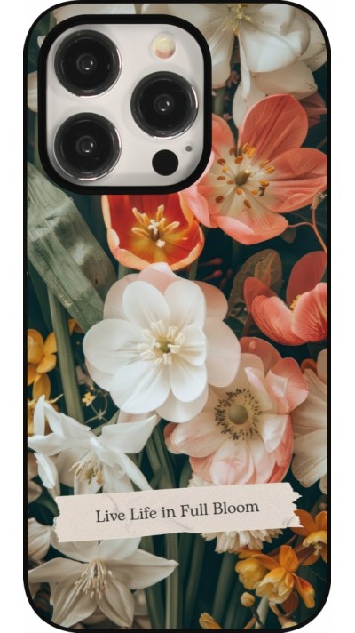 Coque iPhone 15 Pro - Full Bloom 2026