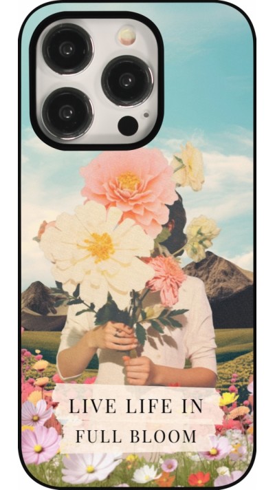 Coque iPhone 15 Pro - Live life in full moon 2026