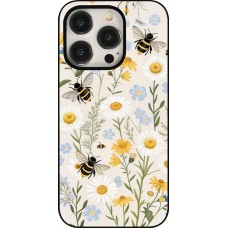 Coque iPhone 15 Pro - Pattern bees 2026