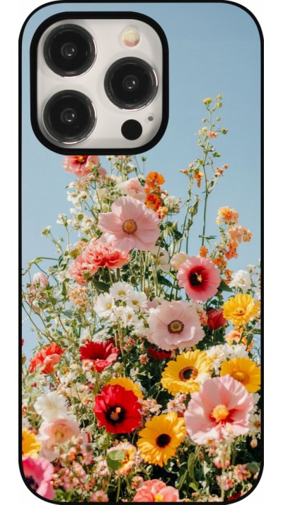 Coque iPhone 15 Pro - Spring flowers 2026