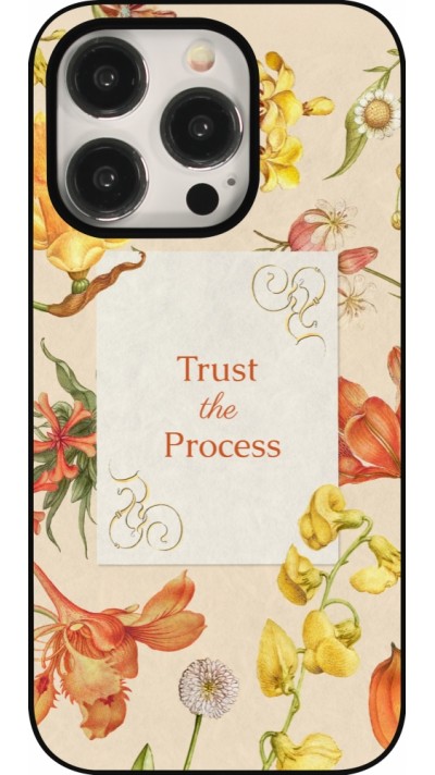 Coque iPhone 15 Pro - Trust the process 2026