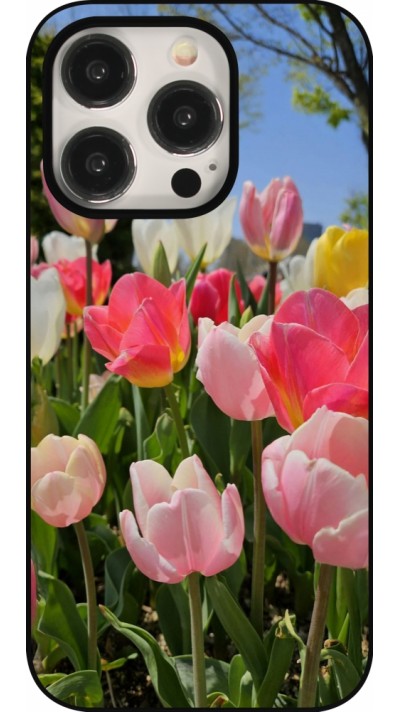 Coque iPhone 15 Pro - Tulips 2026