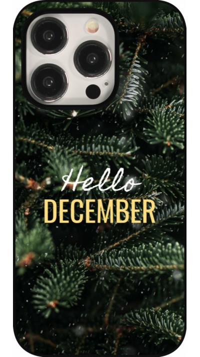 Coque iPhone 15 Pro - Winter 25 Winter hello december