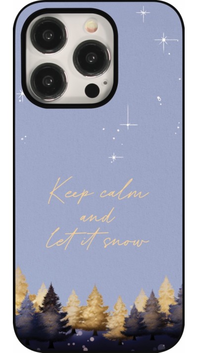 Coque iPhone 15 Pro - Winter 25 Winter illustration of trees