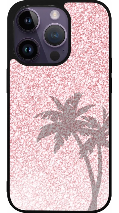 Coque iPhone 15 Pro - Silicone rigide noir Summer 2021 01