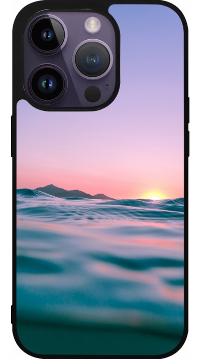 Coque iPhone 15 Pro - Silicone rigide noir Summer 2021 12
