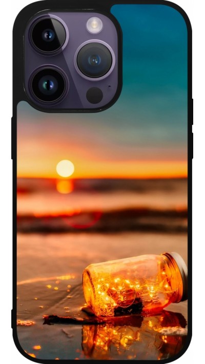 Coque iPhone 15 Pro - Silicone rigide noir Summer 2021 16