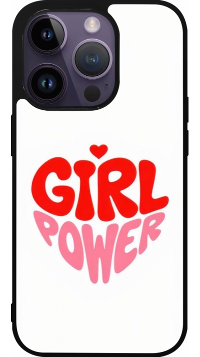 Coque iPhone 15 Pro - Silicone rigide noir Womens day 2026 6