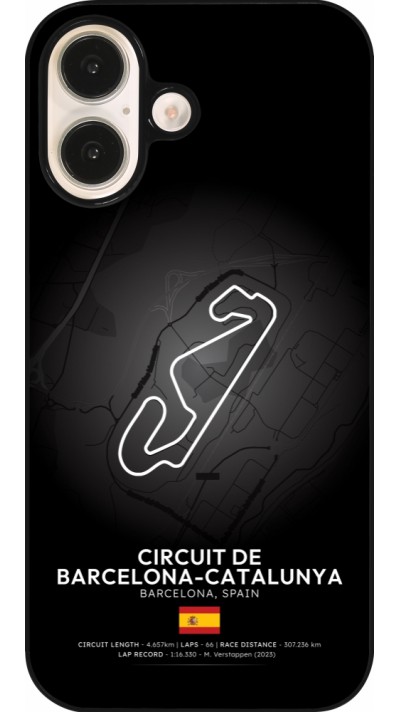 Coque iPhone 16 - F1 Track 2025 Spain