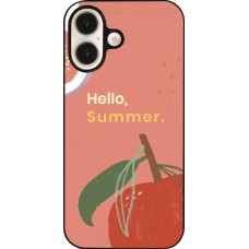 Coque iPhone 16 - Summer 2025 Hello summer