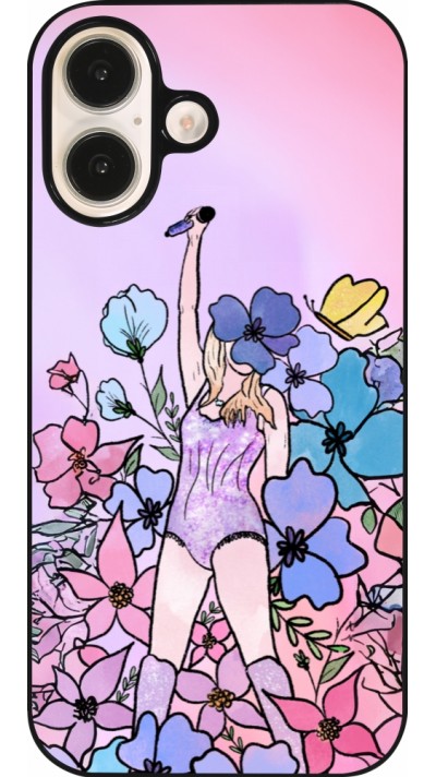 iPhone 16 Case Hülle - Taylor Swift Sketch - Pink