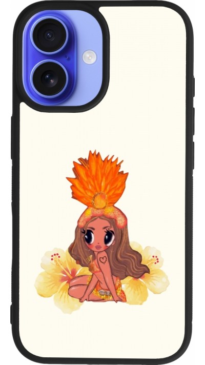 iPhone 16 Case Hülle - Silikon schwarz Karol G Tropicoqueta