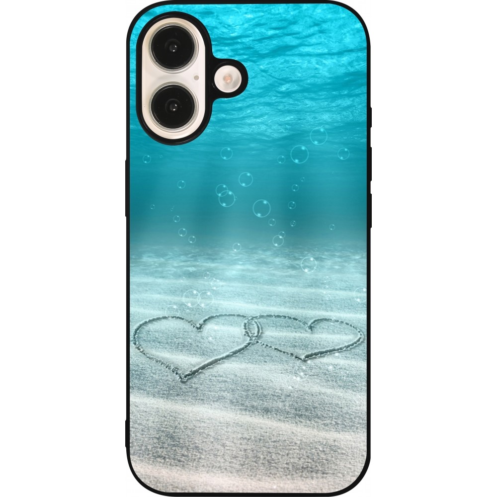 iPhone 16 Case Hülle - Silikon schwarz Summer 18 19