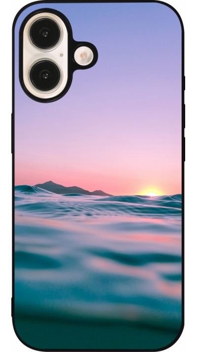 Coque iPhone 16 - Silicone rigide noir Summer 2021 12