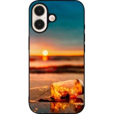 Coque iPhone 16 - Silicone rigide noir Summer 2021 16