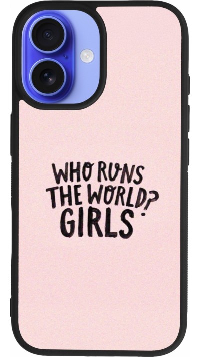 Coque iPhone 16 - Silicone rigide noir Womens day 2026 3