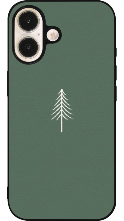 iPhone 16 Case Hülle - Silikon schwarz Christmas 22 minimalist tree iPhone 16 Case Hülle - Silikon schwarz Christmas 22 minimalist tree