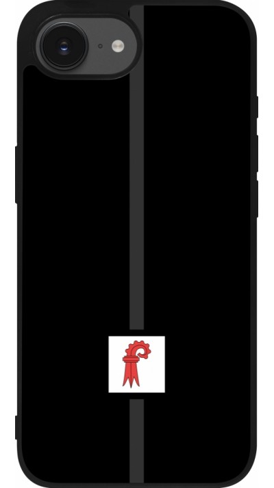 Coque iPhone 16e - Silicone rigide noir Canton BL noir