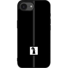 Coque iPhone 16e - Silicone rigide noir Canton BS noir