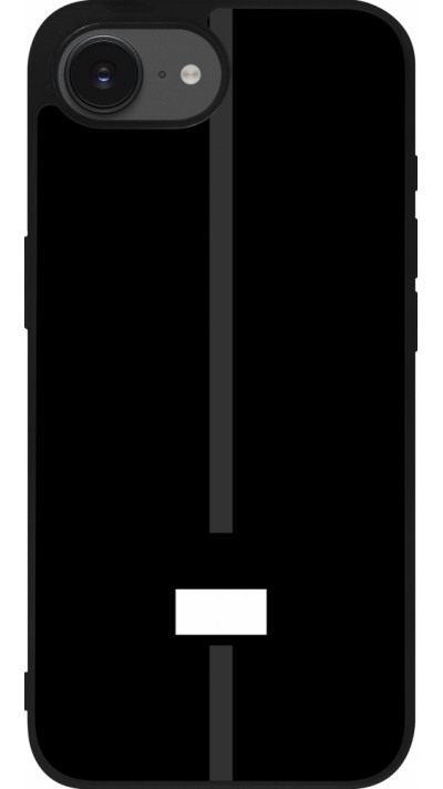 Coque iPhone 16e - Silicone rigide noir Canton FR noir