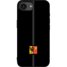 Coque iPhone 16e - Silicone rigide noir Canton GE noir