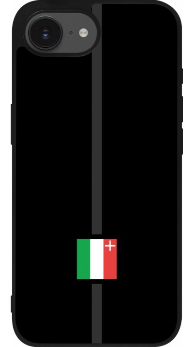 Coque iPhone 16e - Silicone rigide noir Canton NE noir