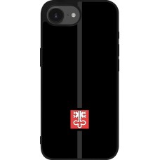 Coque iPhone 16e - Silicone rigide noir Canton NW noir