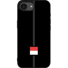 Coque iPhone 16e - Silicone rigide noir Canton SO noir