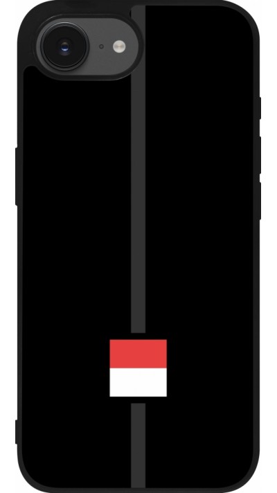 Coque iPhone 16e - Silicone rigide noir Canton SO noir