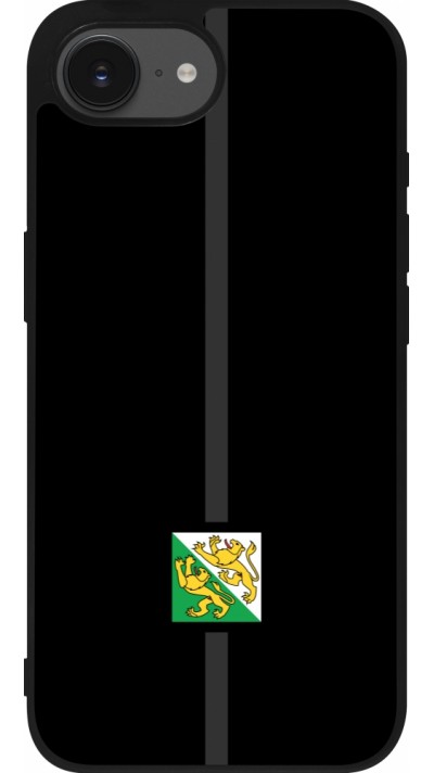 Coque iPhone 16e - Silicone rigide noir Canton TG noir