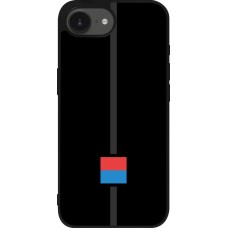 Coque iPhone 16e - Silicone rigide noir Canton TI noir