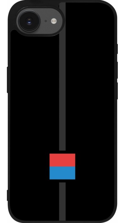 Coque iPhone 16e - Silicone rigide noir Canton TI noir