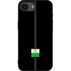 Coque iPhone 16e - Silicone rigide noir Canton VD noir
