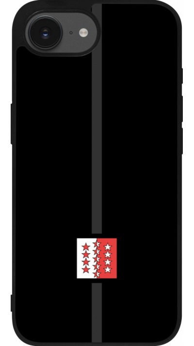 Coque iPhone 16e - Silicone rigide noir Canton VS noir