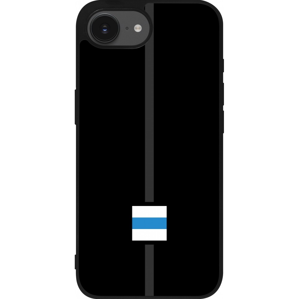 Coque iPhone 16e - Silicone rigide noir Canton ZG noir