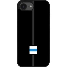 Coque iPhone 16e - Silicone rigide noir Canton ZG noir